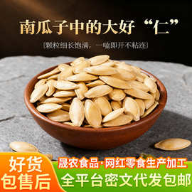 代发椒盐味美人甲南瓜子长粒南瓜子带壳瓜子袋装 炒货零食南瓜子
