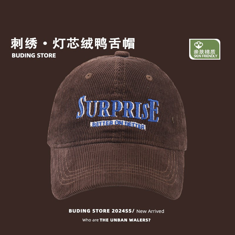 Sombreros infantiles primavera y otoño bambú de vello gorra de lengua de pato para niños invierno a prueba de viento caliente gorra de béisbol retro de niñas