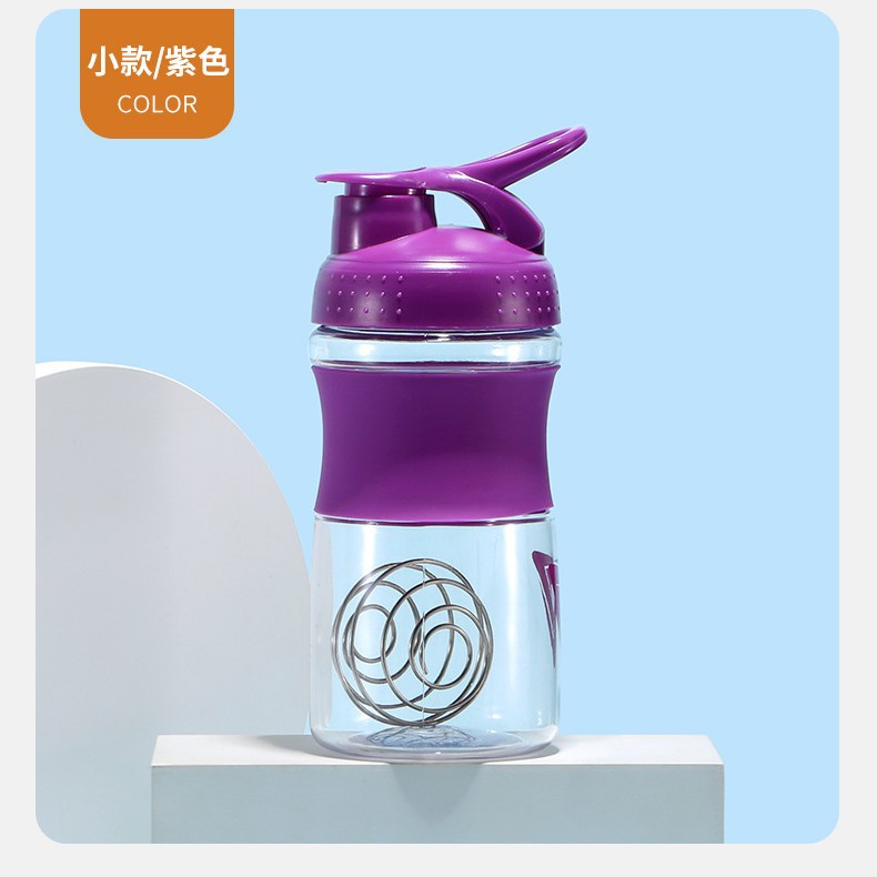 Taza de mano especial transfronteriza para mujeres taza de batido de leche de reemplazo de comida portátil agitación proteína fitness deportes plástico sacudiendo taza de agua