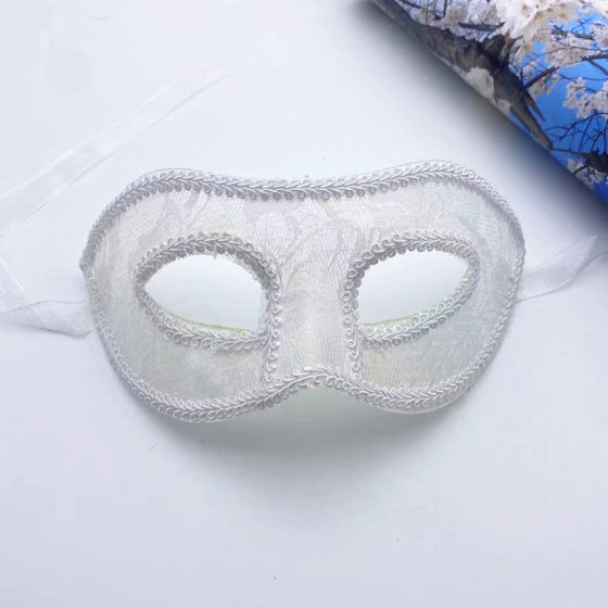 Halloween Mask Lady Party Flathead Lace Half Face Ball Blindfold Princess Lace Festive Performance Mask