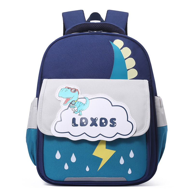 Fábrica al por mayor de los niños mochila simple transpirable de gran capacidad impermeable dinosaurio schoolbag kindergarten mochila de estudiante de la escuela primaria