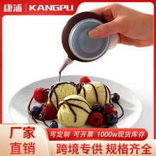 跨境热卖食品级硅胶马卡龙裱花壶巧克力果酱挤出器带裱花嘴裱花嘴