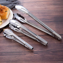 厨房不锈钢食品夹烧烤面包夹 水果自助餐夹荷花包夹 烘焙工具