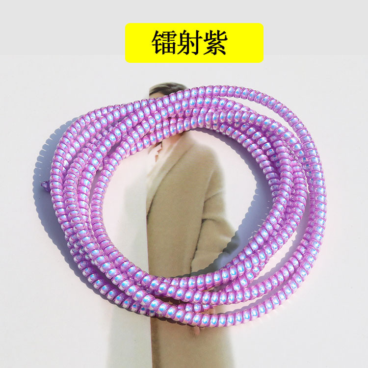 Nuevo láser 1,4 m cable de datos cable de protección de la cuerda manga protectora de datos bobinado primavera cuerda línea de protección fabricante ventas