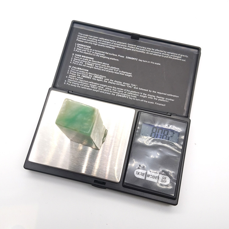 500g/0.01g便携式珠宝玉石首饰电子秤/手掌秤/口袋秤 小型克秤