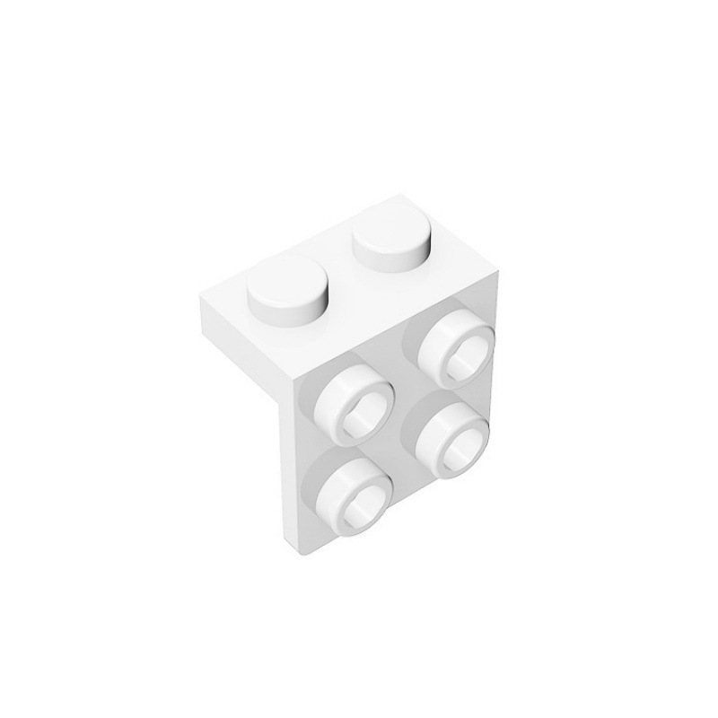 【50g】44728兼容乐高92411小颗粒积木MOC零配散件 1x2-2x2托架件|undefined