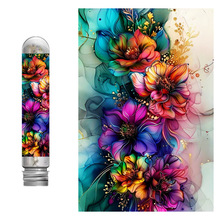 厂家热销迷你试管拼图150片蓝卡纸质玩具减压益智拼图儿童批发