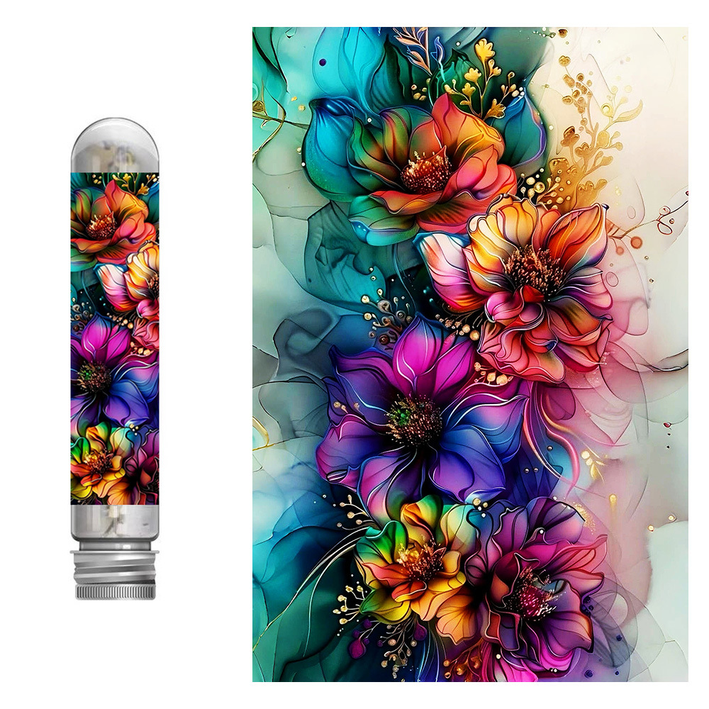 厂家热销迷你试管拼图150片蓝卡纸质玩具减压益智拼图儿童批发