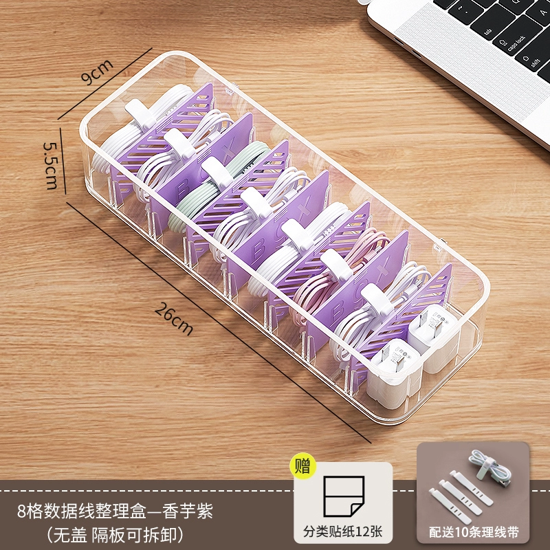 Storage box, power supply, charging cable, mobile phone, table charger
