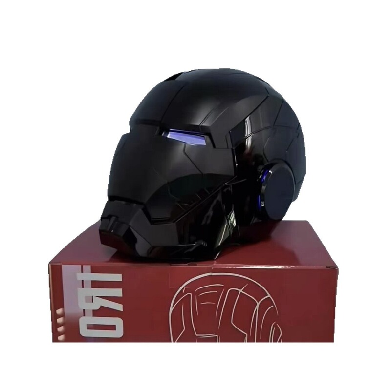 Jarvis Children's Iron Man Helmet with Voice Control MK5/5MK7 Wearable Electric Segmented Opening and Closing Mask