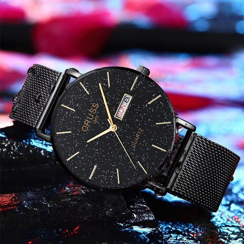 TikTok populäre einfache und elegante Herrenuhr modisch wasserdicht original direkte Lieferung Stahlband Uhr