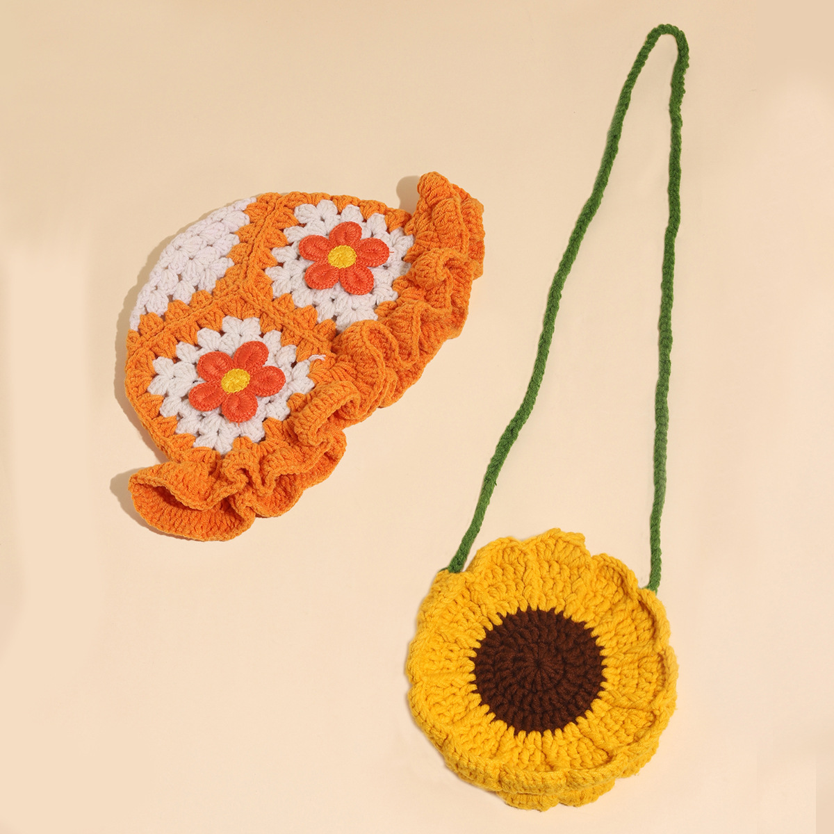 Chapeau de pêcheur en laine tissé à la main pour homme gros, mignon, automne et hiver, doux et enfantin, à bord court_voghion.com