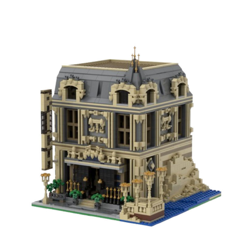 Cross-Border Hot-Selling In-Stock Small Particle Moc14123 Lounge Assembly Building Block Toy Model Decoration Piece Cross-Border Hot-Selling In-Stock Small Particle Moc14123 Lounge Assembly Building Block Toy Model Decoration Piece