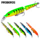 Jointed 2 stages minnow hard swim baits