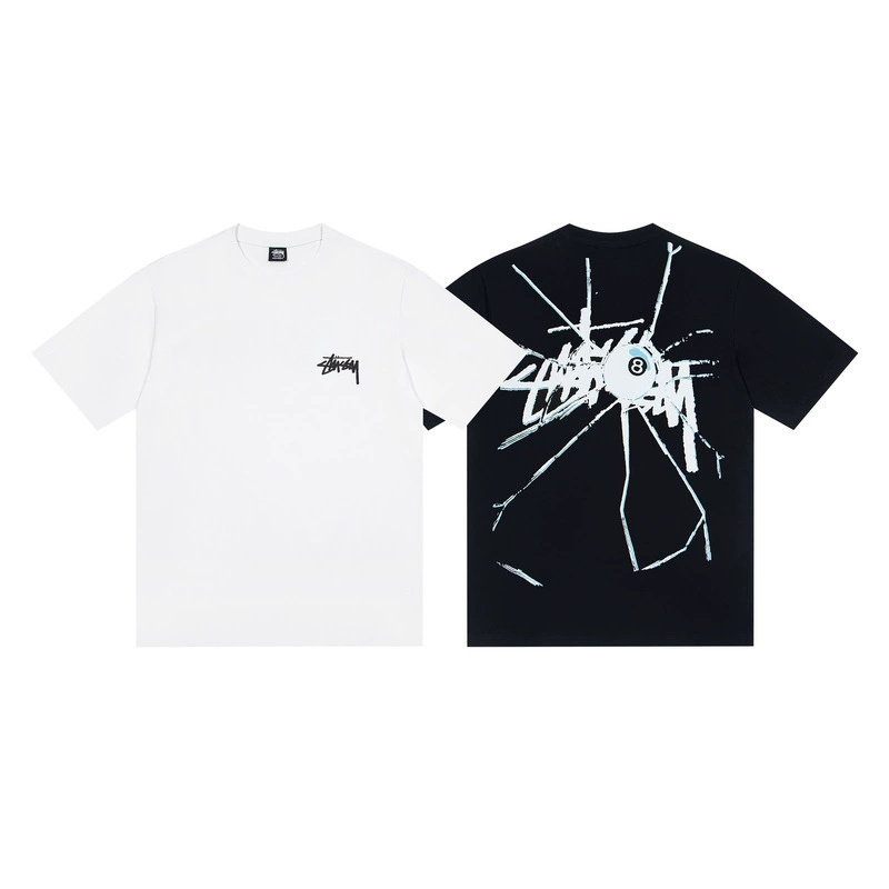 Quality classic summer short sleeve T-shirt, with short sleeve, for beloved