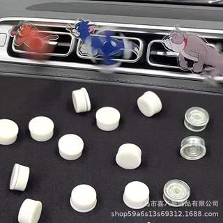 猫和老鼠汽车出风口摆件迷你轴承旋转底座发夹洞洞鞋汽车摆件转轴