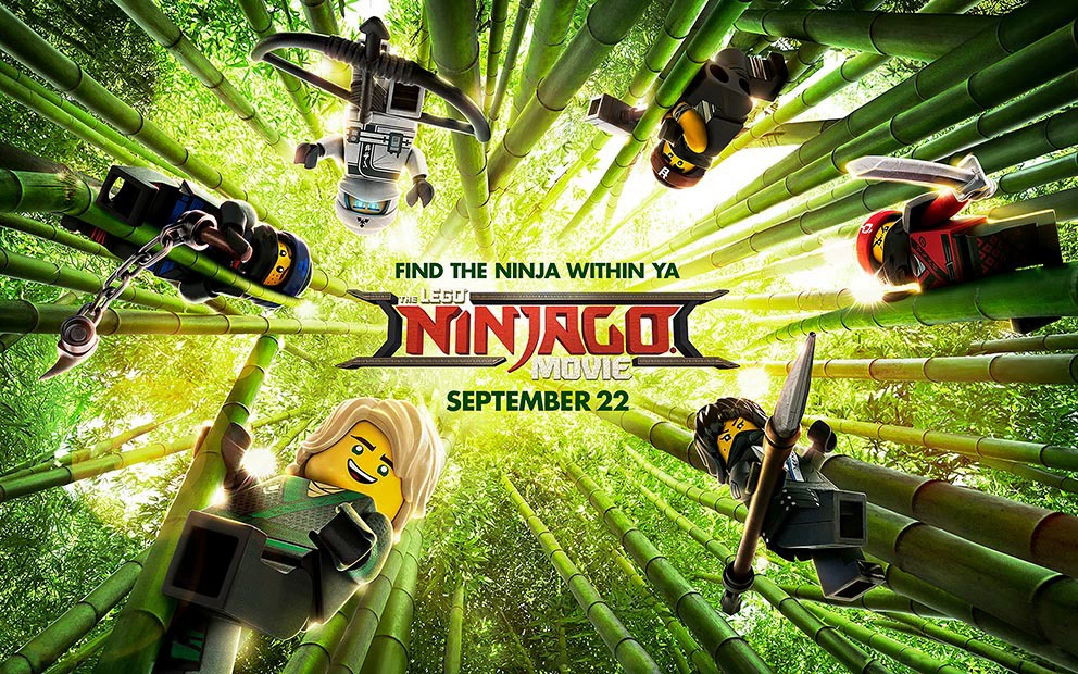 Фотозона (Lego Ninjago) баннер для праздника, тонкая ткань 150×100–300×300 см, разные цвета