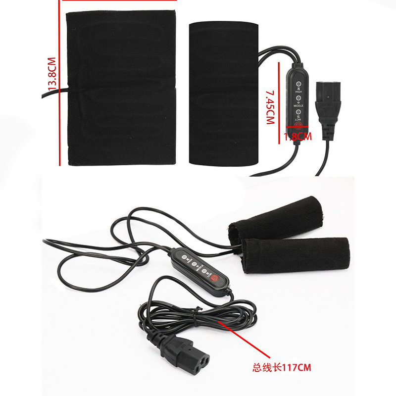 USB Rechargeable Heated Handlebar Covers, Winter Electric Vehicle Handlebar Gloves, Electric Heated Handlebar Covers