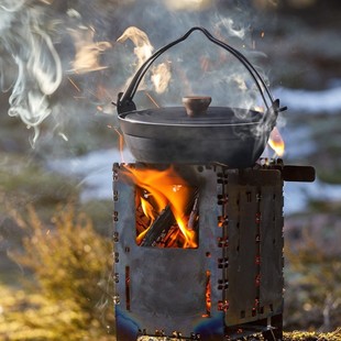 Equipment Boiling Pot Youxi Wild Cooking Pot Shouxi Pot Bonfire Wok Camping Stew Pot Hanging Pot Outdoor Cookware Other None