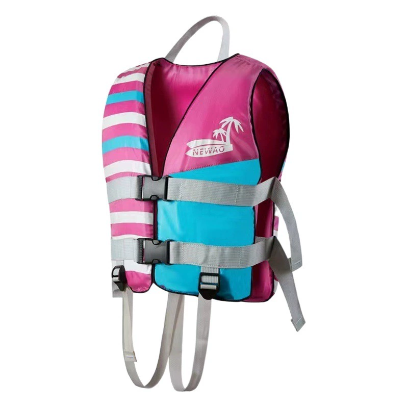 Детский спасательный жилет NEWAO, профессиональный большой надувной жилет без плавучести, плавательный жилет для мальчиков и девочек, защита от удушья, выживание в воде