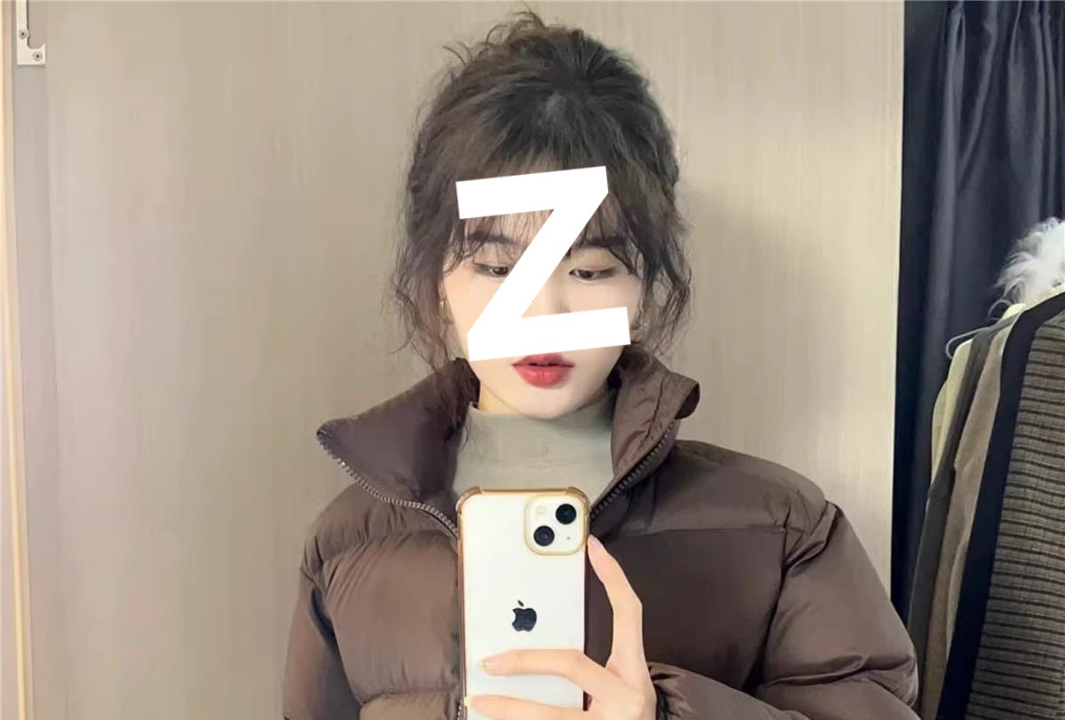 Women's Short High Waist Puffer Jacket Thickened Down Coat_voghion.com