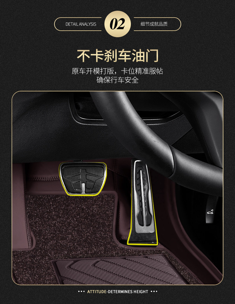Suitable for 10-25 models of Toyota Prado right-hand drive, full coverage floor mats LC250, right-hand drive carpet