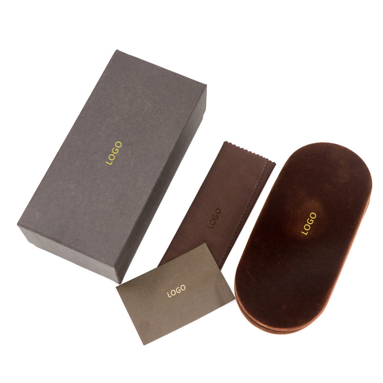 Generic Eyewear Case Set Brown