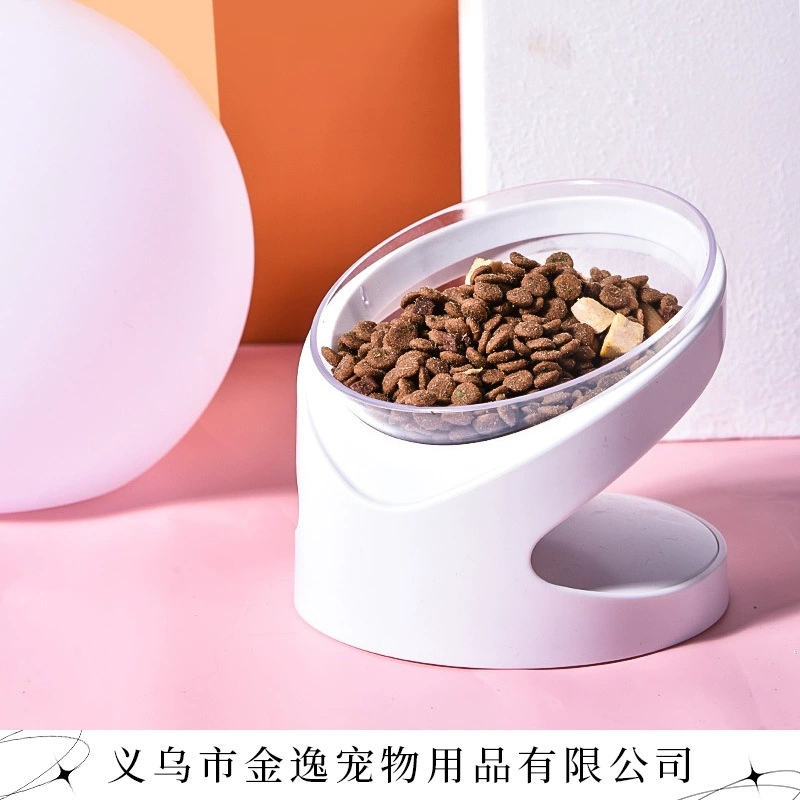 Наклон прозрачный одиночный шар Pet Нескользящая миска Собака Кошка Собака миска кошка миска собака еда миска собака миска для риса миска для воды кошка миска