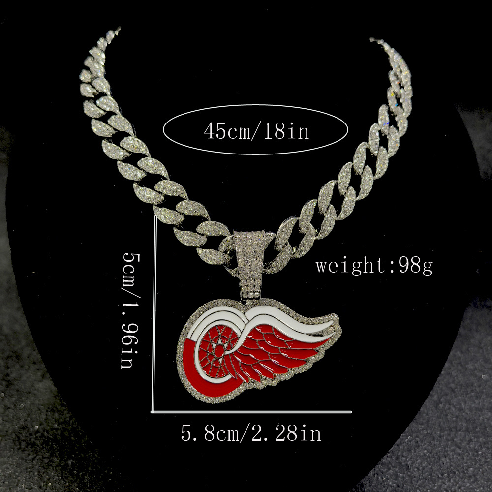 Collar plateado (45 cm)