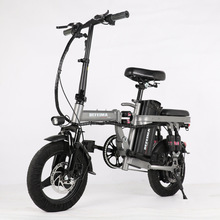 出口折叠电动车越南14寸电动自行车留减震锂电池超轻电瓶车代步单