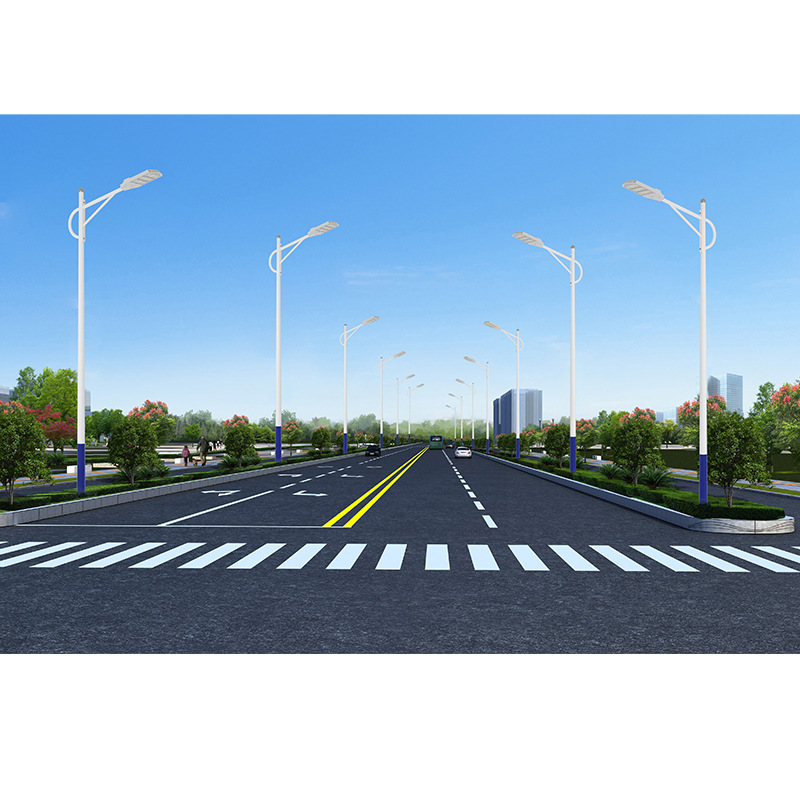 Lámpara de calle de carretera de energía comercial ingeniería municipal al por mayor lámpara de iluminación al aire libre brillante nuevo campo 6-12 m lámpara de carretera de poste alto