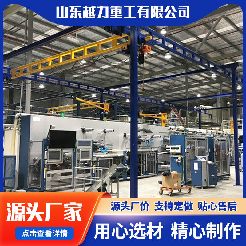 kbk柔性吊起重机 电动葫芦框架式悬挂组合升降式kbk轨道起重机