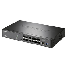 tplink TL-ST5012F全万兆三层网管交换机12个光口SFP光纤VLAN划分