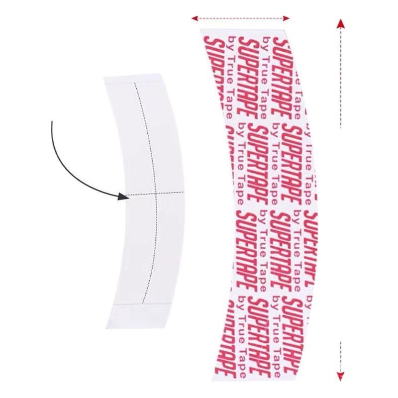 (36 штук/пакет) Пленка для париков Биопротеин Двусторонний клей для переплетения волос анти-пот водонепроницаемый кружевной капюшон