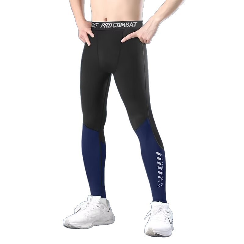 Pantalones cortos deportivos, pantalones elásticos transpirables para hombres, leggings transpirables, anti-permeación de verano, fábrica transfronteriza al por mayor