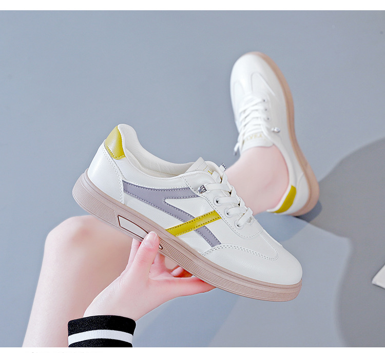Kleine Witte Schoenen Dames S Lente Nieuwe Sport Koreaanse Versie Alle Match Student Platte Casual D_voghion.com