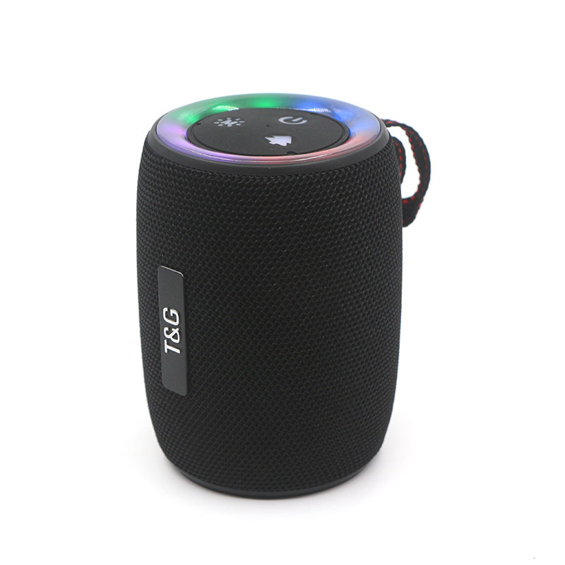 新型 tg434 ワイヤレス Bluetooth スピーカー ポータブルサブウーファー アウトドア ポータブル tws カラフル振動板ライト ギフトスピーカー|undefined