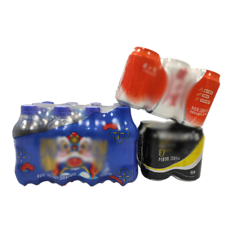 Suministro de fábrica PE película Termocontraíble película de sellado de plástico transparente PE película Termocontraíble bolsa de encogimiento al por mayor en stock película de encogimiento