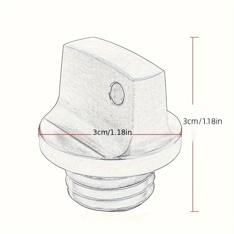 Colorful universal CNC engine oil cap for motorcycles, modified oil dipstick, aluminum alloy, cross-border bestseller