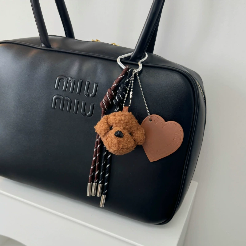 Handmade Baseball Keychain, woven strap handle, assorted cute pendants, 0.1 kg