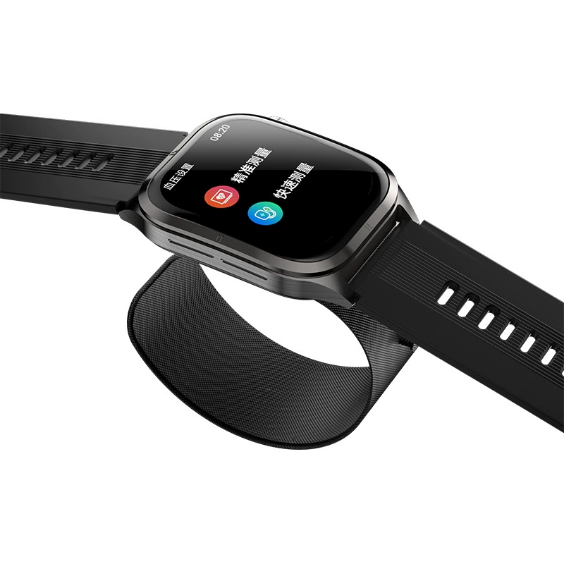 SH-12 (Healthwear) воздушная подушка типа настоящего артериального давления ЭКГ электрокардиограмма здоровье мониторинг в реальном времени умные часы