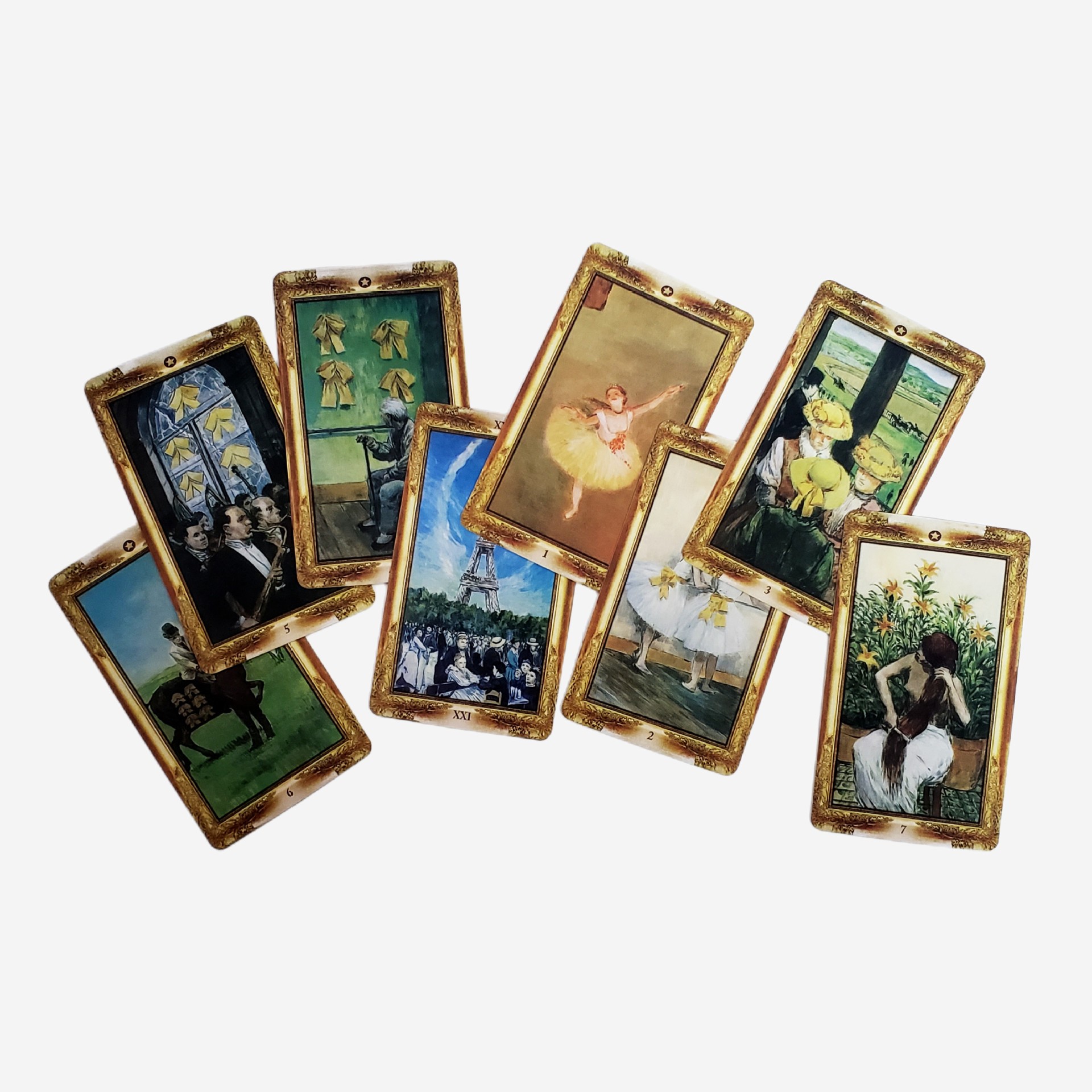 Impressionist Tarot Card Game For Parties And Tabletop Strategy_voghion.com