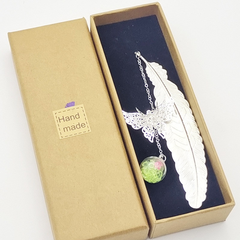 Plata verde diamante rojo flor (sin caja de regalo)