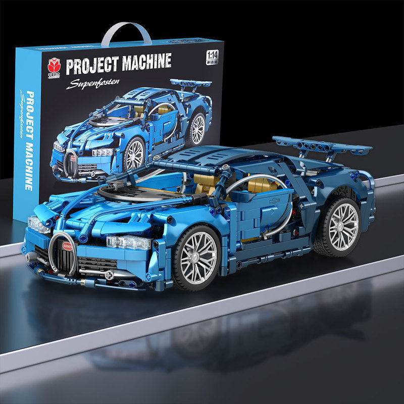 レゴサイバーパンクリモコンビルディングブロックスポーツカー子供用組み立てレーシングモデルカーおもちゃ男の子ギフトと互換性があります。|undefined