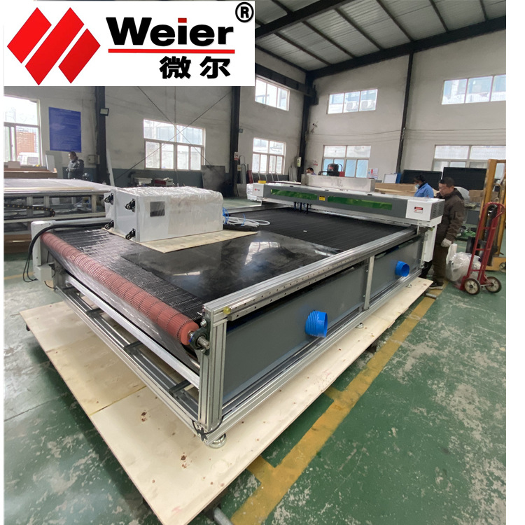 全自动送料激光裁布机 服装面料布料伺服电机 双头毛绒激光裁布机