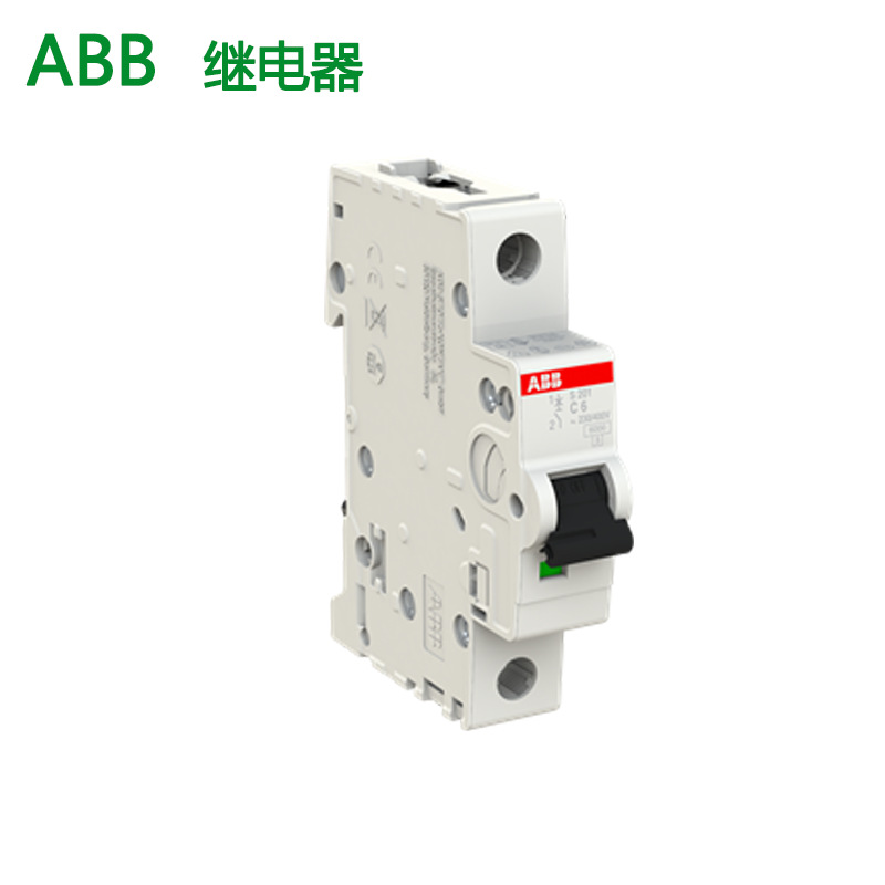ABB断路器,S201-C6,230/400VAC
