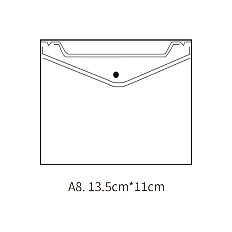 Bolsa de archivo de cierre a3 tipo horizontal y vertical a5 bolsa de almacenamiento a6a7b4b5 tamaño de bolsa de archivo personalizada bolsa de factura gran capacidad