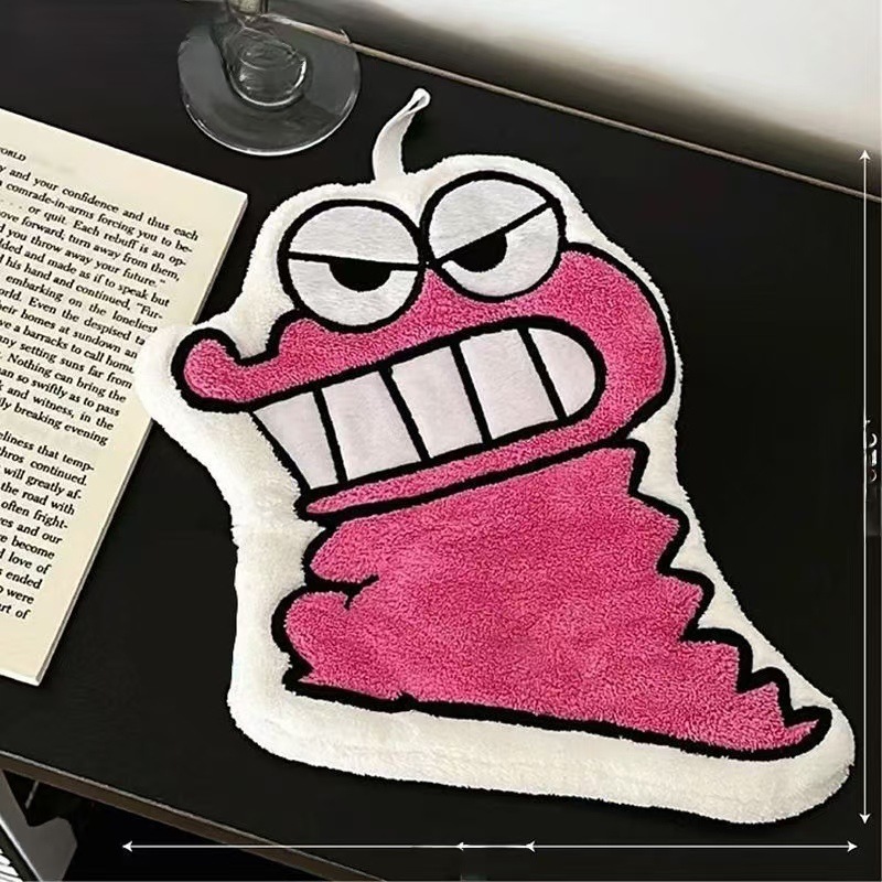 クレヨンしんちゃん 本物のハンドタオル キッチン バスルーム バスルーム ホームタオル かわいい 二層厚みのある吊り下げ雑巾|undefined