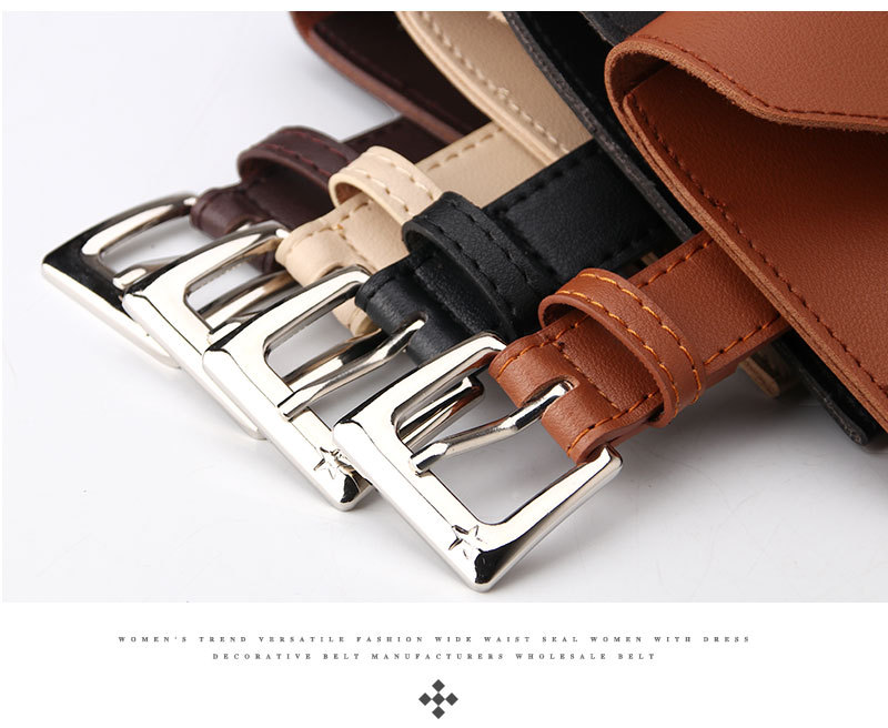 Wholesale Simple Solid Color With Bag Pin Buckle Type Belt Nihaojewelry display picture 6