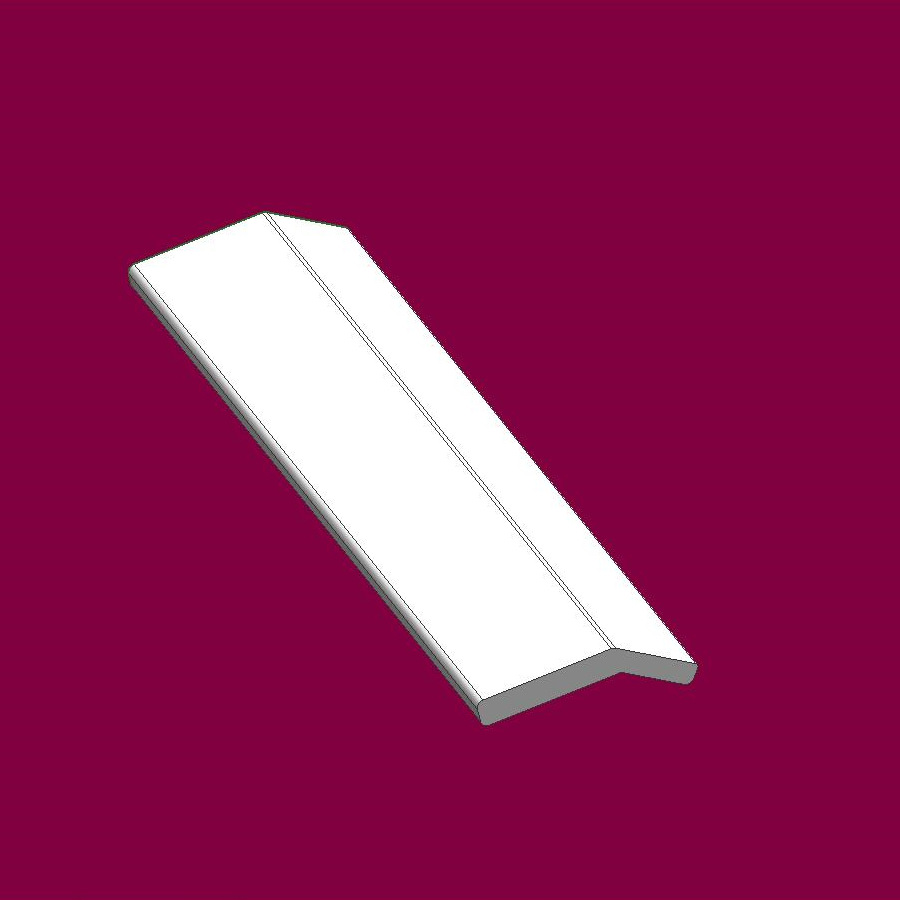 生产6063铝合金 角铝铝型材 异形铝条24x10mm挤压精切氧化铝材